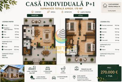 Vânzare Casa Individuală 170 mp | Popește Leordeni - 1