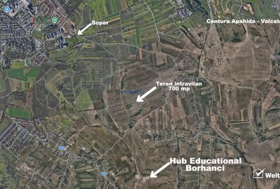 Teren agricol intravilan de 700 mp, în Sopor