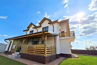 Sabareni,Vila de vanzare P+1, padure, Camera tehnica + Incalzire pardoseala - 1