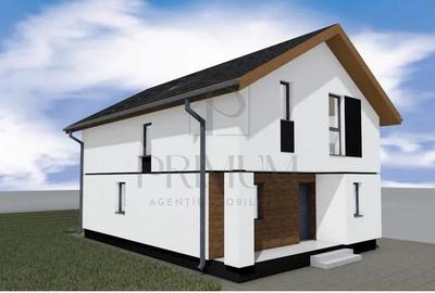 Casă individuală cu 4 camere în Moșnița Nouă