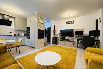 Apartament cu 3 camere open-space, mobilat în Torontalului