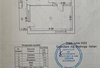 Apartament de inchriat 2 camere,gradina, parcare, Nusco City, NOU - 15