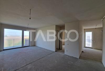 Apartament 63 mp utili 3 camere 2 bai gradina parter inalt Turnisor - 2