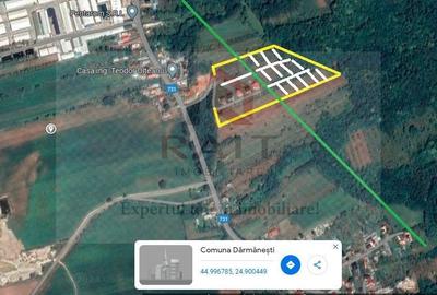 Teren intravilan parcelabil de vânzare 650 mp Dărmănești Argeș - 2