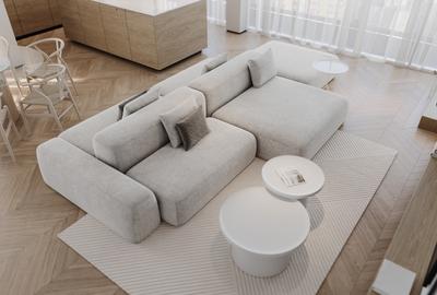 Penthouse cu 4 camere decomandat în Răcădău