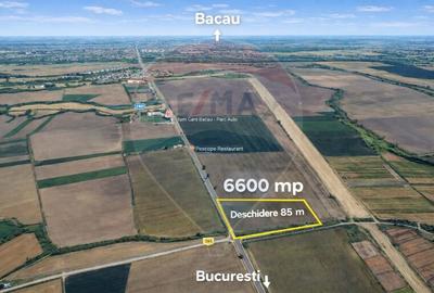 Teren intravilan de vanzare Faraoani  jud. Bacau cu deschidere la E85 - 3