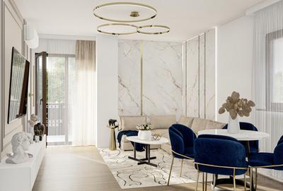 3 camere, vedere pe 2 parti, 2 bai - MONARCH RESIDENCE - 1