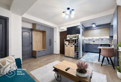 Apartament cu 3 camere semidecomandat, mobilat în Giroc