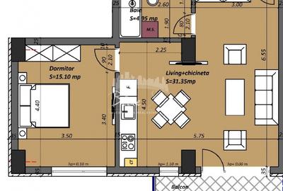Apartament 2 camere situat in Zona Tomis Plus- Madrid 48 - 4