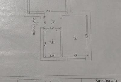 Năvodari-Politie-2camere,S-36mp cu balcon, centrală gaze - 13