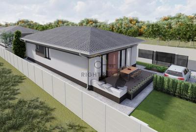 Nou! Casa parter 4 cam, 100mpu, 400mpt, toate utilitatile, placa! - 6