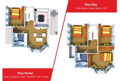 Vila P+M, 4 camere  ultramodern Valea Adanca Cod 155733 - 7