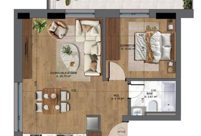 APARTAMENT 2 CAMERE | UNIRII | PROIECT NOU - 14