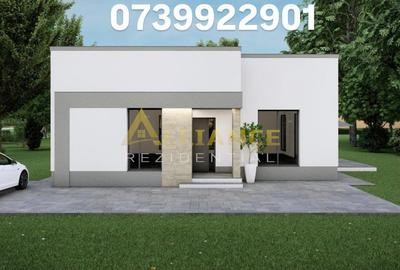 Casa Individuala - 4 camere - 2 bai - 500mp teren - 1