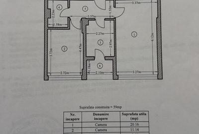 Apartament cu 2 camere de vanzare in zona Prelungirea Ghencea- Cubic Residence - 24
