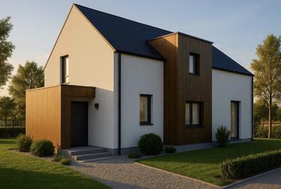 Casă de vânzare + teren 1100mp – zonă metropolitană Cluj-Napoca (Sălicea) - 1