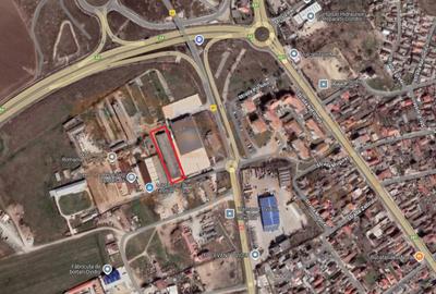 Hala de vanzare in orasul Ovidiu - Teren de 3000mp - 1