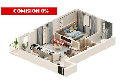 Apartament 2 camere 60 mp utili | Bloc nou | Parcare | 99.000€ | Valea Lupului - 3