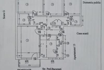 Apartament decomandat 4 camere - 1
