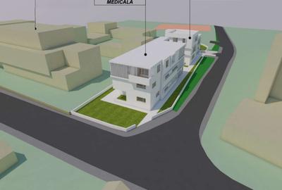 Teren 1166mp, proiect Clinica si Birouri, Gruia - 3