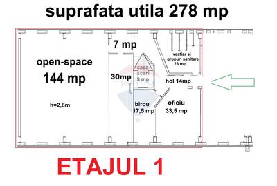 Închiriere spațiu comercial, etaj 1 în Brașov, Calea Feldioarei, 60 - 2
