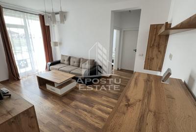 Apartament cu 2 camere semidecomandat, mobilat în Dumbrăvița