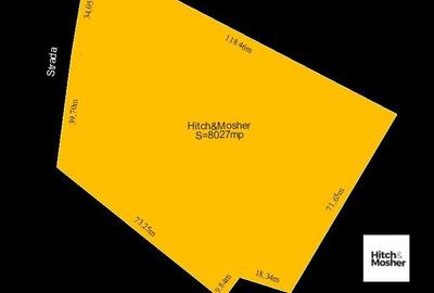 Teren agricol extravilan de 8027 mp, în Urseni