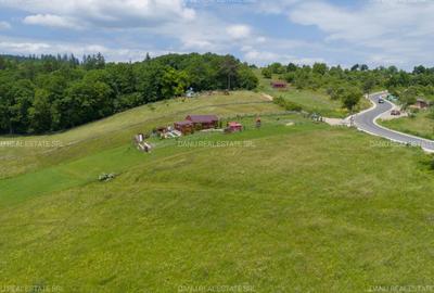 Teren 4200mp cu potențial turistic în Vulcan BV–vedere panoramică - 8