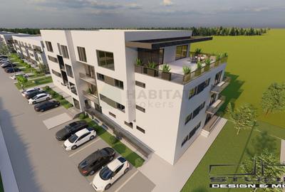 Apartament spațios de 3 camere  | 74 mp utili + balcon | Tunari - 27