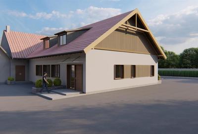 Casă individuală cu 10 camere în Beclean