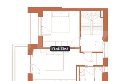 Comision 0! River by Hexagon - 3 camere, 2 Nivele ,90 mp, 3 Balcoane 16 mp - 3