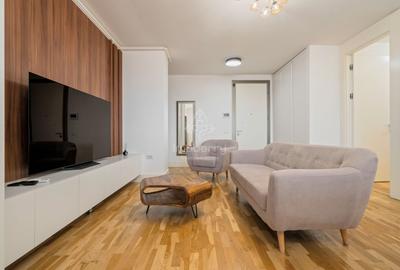 Apartament cu 2 camere semidecomandat, mobilat în Barbu Văcărescu