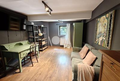 De închiriat - apartament 2 camere în vilă - demisol- Kiseleff - parc - 1