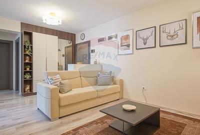 Apartament cu 3 camere decomandat, mobilat în Tractorul