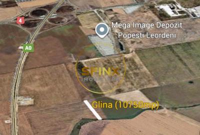 Teren intravilan Glina, Ilfov – 10750 mp, langa depozitele Megaimage, A0 - 3