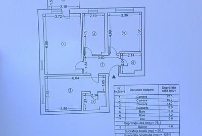 Apartament 3 camere Plaza Residence Faza 5 Parcare subterana inclusa