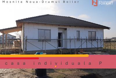 Casă individuală cu 4 camere în Moșnița Nouă