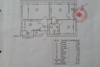 Apartament 3 camere-decomandat-zona Drumul Taberei - 10