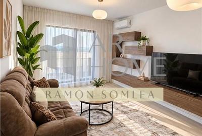 Apartament cu 2 camere decomandat, mobilat în Albert