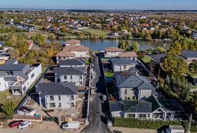 Vile finalizate,piscina, carport, fotovoltaice, proiect amenajare, finisaje lux - 13