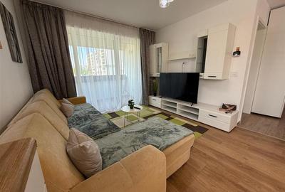 Apartament cu 2 camere decomandat, mobilat în Tractorul