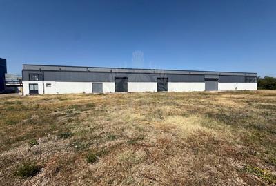 Hala industrială de inchiriat 1200mp, platforma betonata, zona AFI Ploiesti - 2