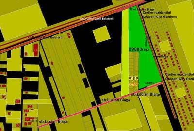 INVESTITIE!Teren intravilan 29893mp tripla deschidere zona Ferme-Otopeni! - 1