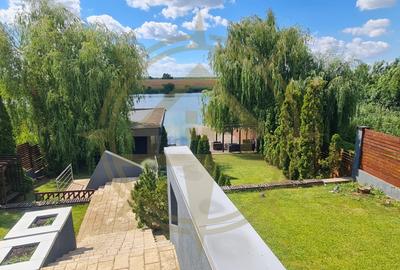 DOM00343 - Vila luxurianta la lac cu ponton si casa de barca Snagov - 5