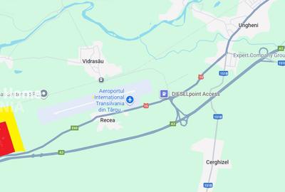 Teren 25000 MP | TG. MURES-SANPAUL | INTRAVILAN | 98 m acces DN 15 | A3 la 5 km - 8