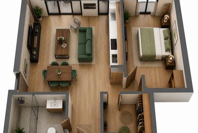 Apartament cu 2 camere premium, comision 0, Vivalia Grand, zona Take Ionescu - 5