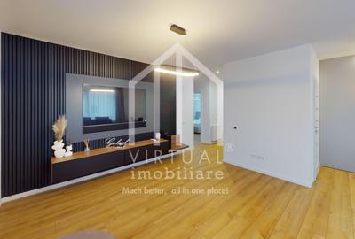 Apartament cu 3 camere, 83mp utili+balcoane, 2 bai, parcare, Selimbar - 1