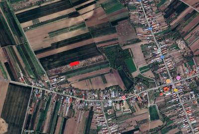 Teren Construcții extravilan de 831 mp, în Tântava