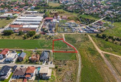 Teren 1237 mp cu PUZ aprobat de vanzare Bujac,Arad - 1