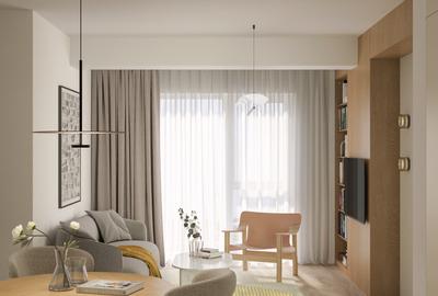 Apartament 2 camere + birou | Antracit X Coandă | Bucătărie închisă - 1